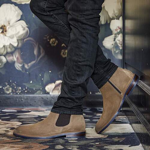 Boots en daim homme Fluchos